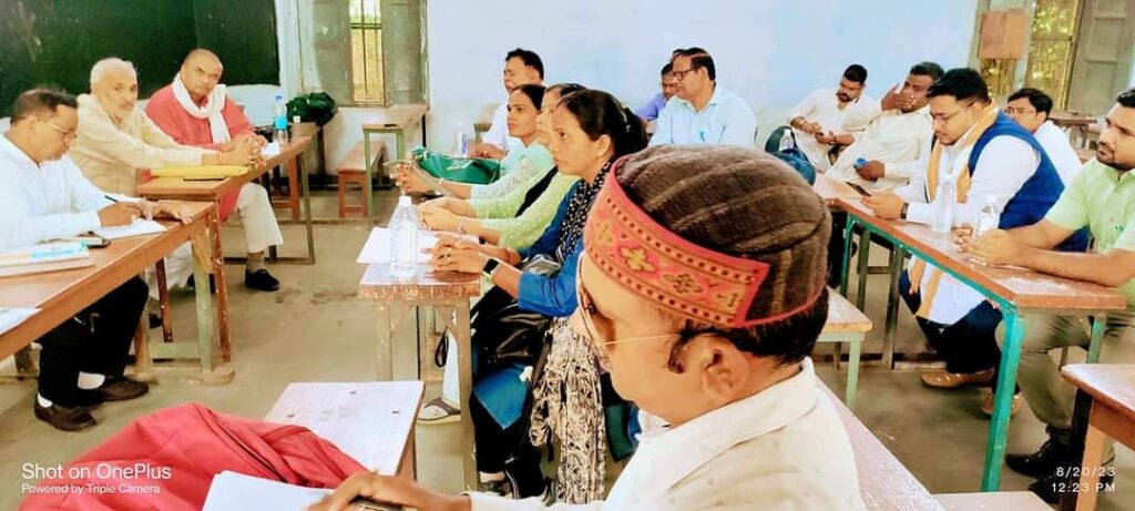 राजकीय शिक्षक संघ उत्तर प्रदेश (मूल संघ) की प्रान्तीय बैठक सम्पन्न