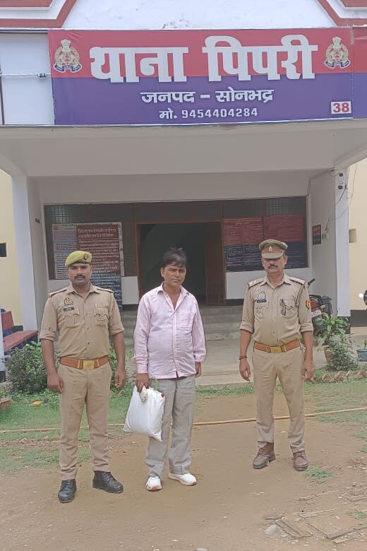 पिपरी पुलिस द्वारा मादक पदार्थ (गाँजा) की बिक्री करने वाला एक शातिर अभियुक्त गिरफ्तार