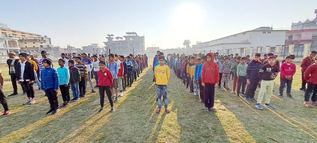 राष्ट्रीय स्वयंसेवक संघ सोनभद्र का दो दिवसीय बाल शिविर संपन्न