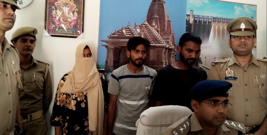 थाना पिपरी पुलिस द्वारा 24 घण्टे के भीतर अपहृत की सकुशल बरामदगी करके सभी अपहरणकर्ताओं को किया गिरफ्तार